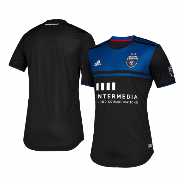 San Jose Earthquakes Men's Blue Primary Official Jersey 2020