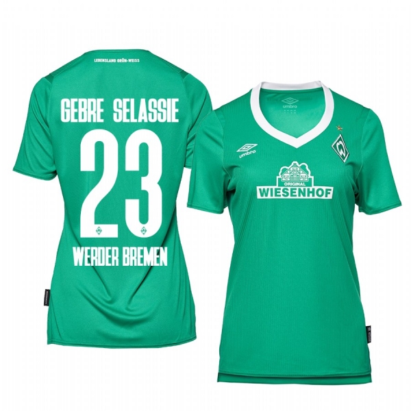 Women's Defender Werder Bremen Theodor Gebre Selassie Home Jersey 19-20