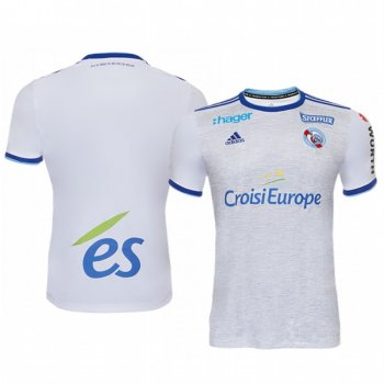 Strasbourg 19-20 White Away Replica Jersey Men's