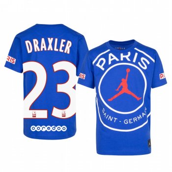 Paris Saint-Germain Julian Draxler Men's Royal Game T-Shirt 2020-21