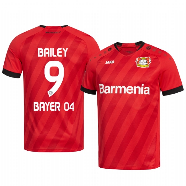 Men's Bayer Leverkusen Leon Bailey Home Jersey 19-20