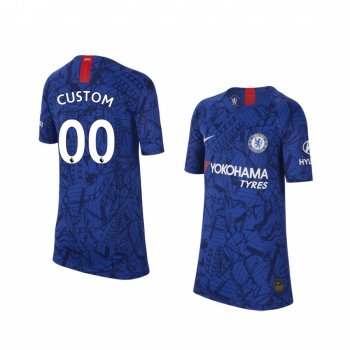 Youth Custom Chelsea Youth Home Jersey 19-20