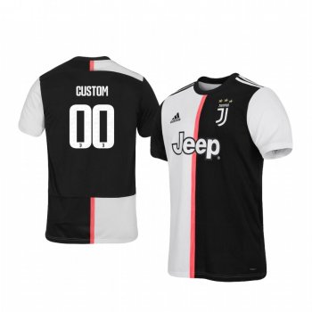 Men's Custom Juventus 19-20 Home Jersey