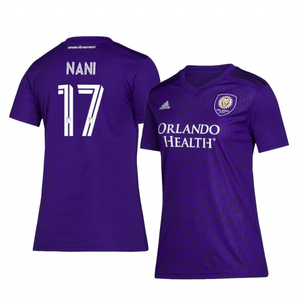 Women's Orlando City SC Nani Purple Home Replica Jersey 2020-21