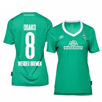 Women's Werder Bremen Yuya Osako Home Jersey 19-20