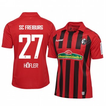 Midfielder SC Freiburg Nicolas Höfler Men's Home Jersey 19-20