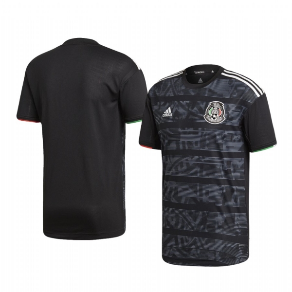 Mexico Custom Men's 2019 Home 2019 Gold Cup Short Sleeve Jersey