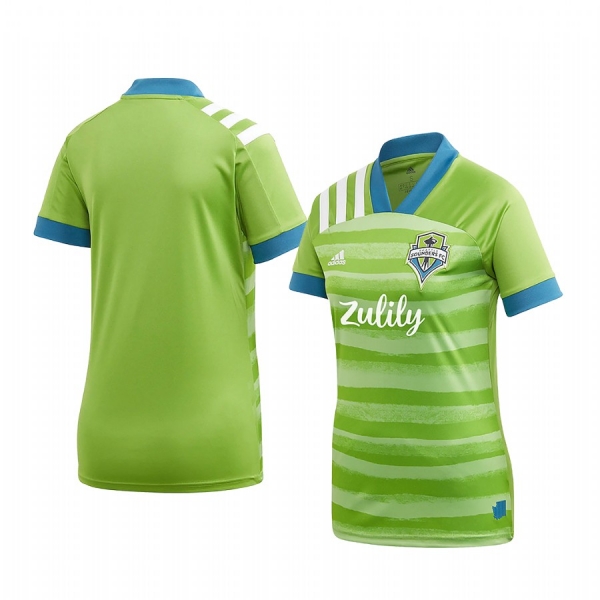 Women's Seattle Sounders FC Green Forever Short Sleeve Jersey 2020