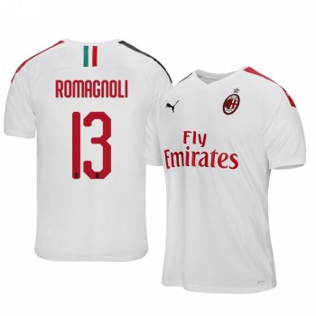 Alessio Romagnoli AC Milan 19-20 Away Short Sleeve Jersey