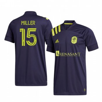 Eric Miller Nashville SC 2020 Replica Player Short Sleeve Jersey