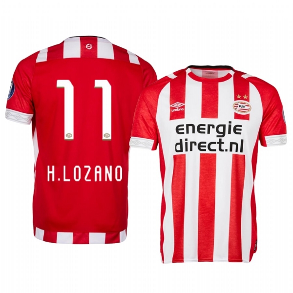 Men's Hirving Lozano PSV Eindhoven 18-19 Home Jersey