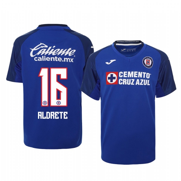 Youth Adrian Aldrete Cruz Azul 19-20 Royal Home Official Jersey