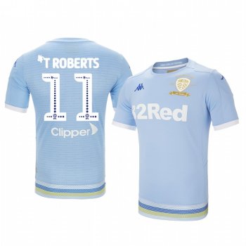 Tyler Roberts Leeds United Third Light Blue 100 Year Crest Jersey