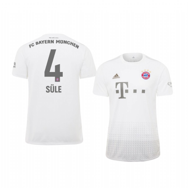 Youth Bayern Munich Niklas Sule White Away Jersey 19-20