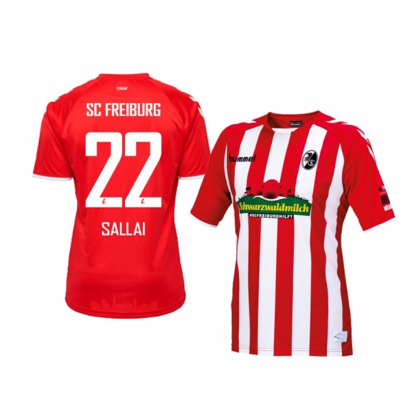 SC Freiburg Roland Sallai Red Fight COVID-19 Jersey 2019-20 Men's