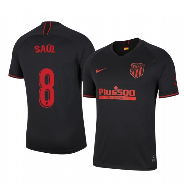 Atletico de Madrid Saúl Away Short Sleeve Jersey 19-20