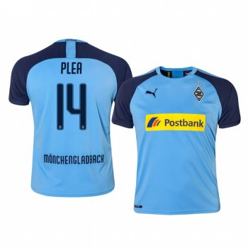 Borussia Monchengladbach Alassane Pléa Blue Away Jersey 19-20 Men's