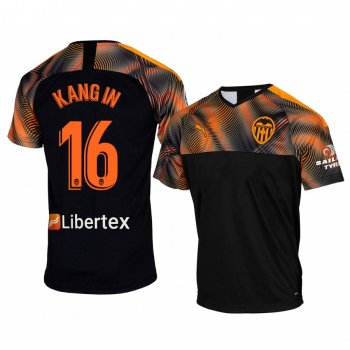 Youth Valencia Lee Kang-in Away Short Sleeve Jersey 19-20