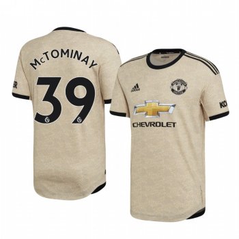 Scott McTominay Manchester United Away Men's Short Sleeve Jersey 19-20