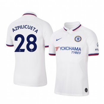 Cesar Azpilicueta Chelsea Away Men's Short Sleeve Jersey 19-20