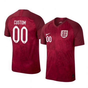 2019 World Cup England Custom Men's Away FIFA Jersey