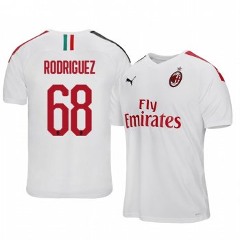 Ricardo Rodríguez AC Milan 19-20 Away Short Sleeve Jersey