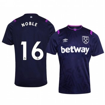 West Ham United Mark Noble Men's Jersey Alternate Third 19-20