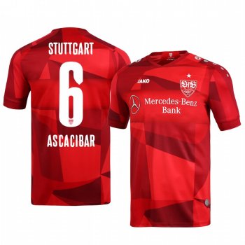 VfB Stuttgart Santiago Ascacibar Men's 19-20 Away Replica Short Sleeve Jersey