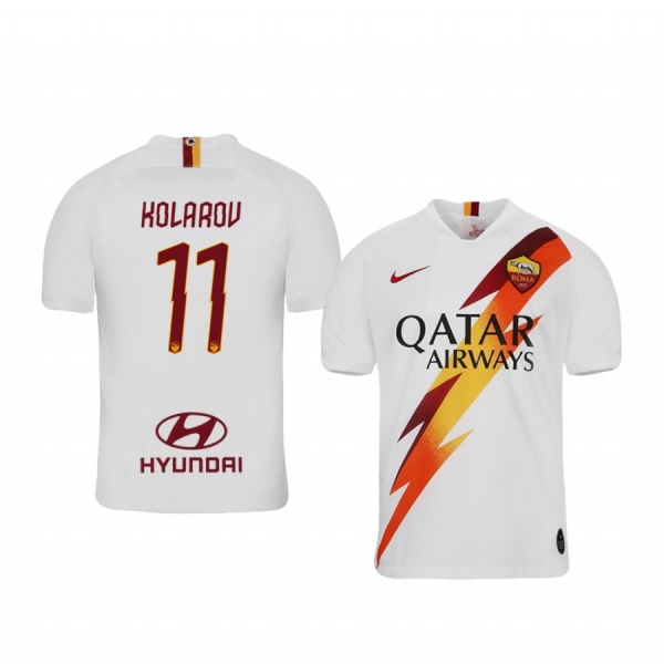 Youth Aleksandar Kolarov AS Roma 19-20 Away Short Sleeve Jersey