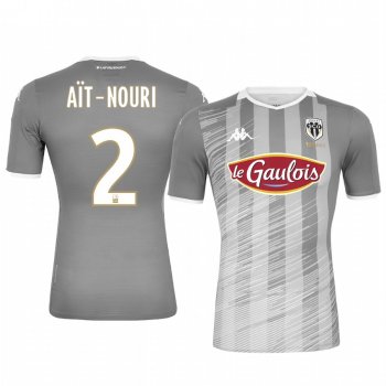 Angers SCO Rayan Aït-Nouri Men's Away Jersey 19-20