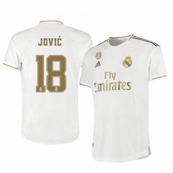 Luka Jovic Real Madrid Home Men's Jersey 19-20