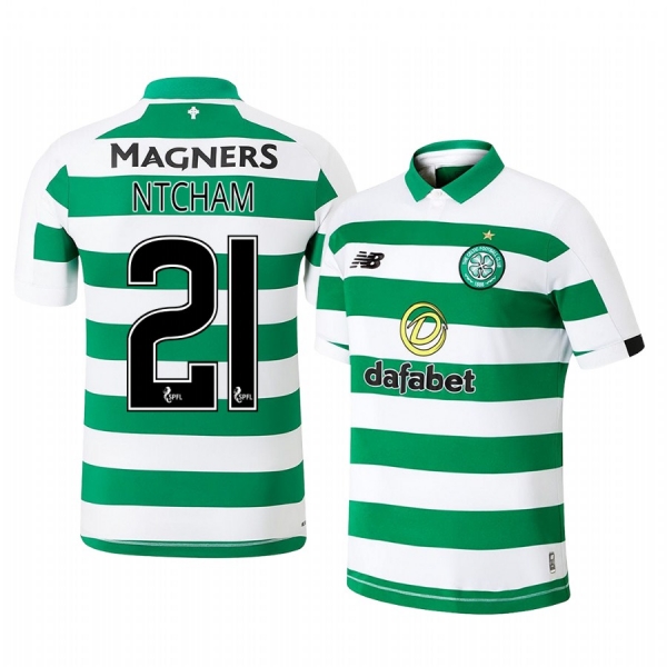 Celtic FC Olivier Ntcham Home Men's Jersey 19-20