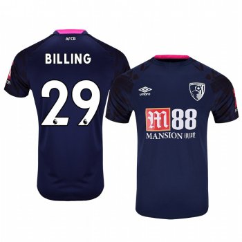 Philip Billing AFC Bournemouth Away Men's Short Sleeve Jersey 19-20