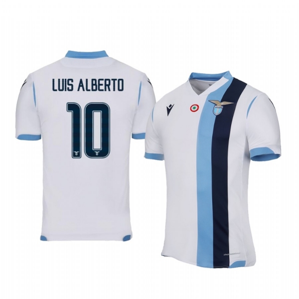 Luis Alberto Lazio 19-20 Away Short Sleeve Jersey