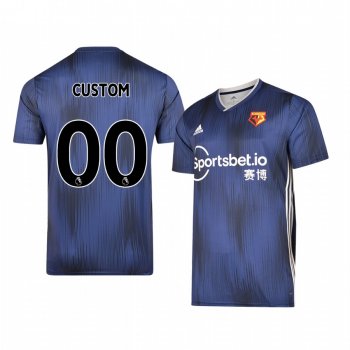 Custom Watford Away Men's Short Sleeve Jersey 19-20