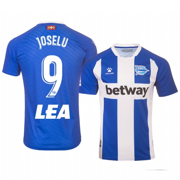 Joselu Deportivo Alaves 19-20 Home Jersey Men's