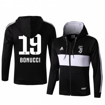 Leonardo Bonucci Juventus Black Classic Full-Zip Jacket