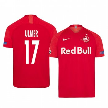 Andreas Ulmer Red Bull Salzburg European Home Red Short Sleeve Jersey