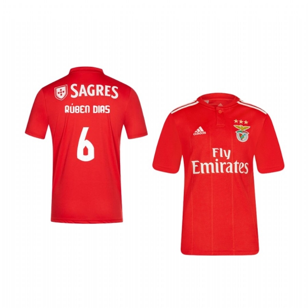 Youth Benfica Ruben Dias Home Jersey 18-19