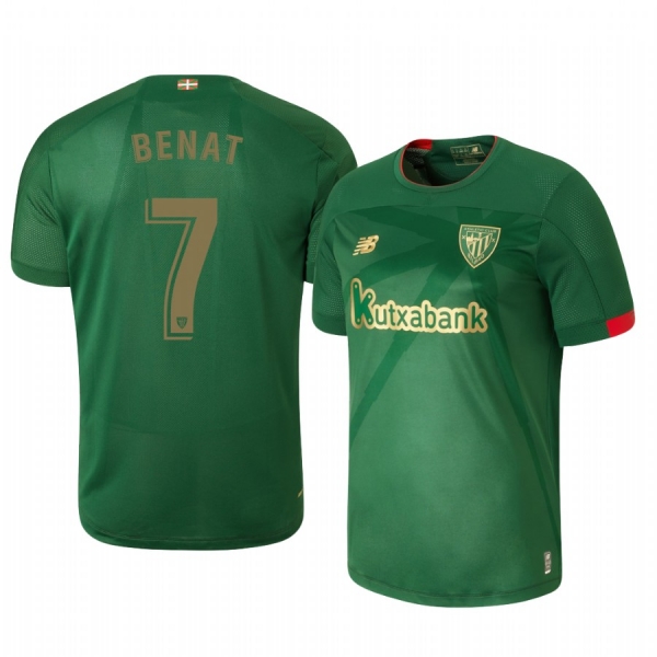 Athletic Bilbao Benat Etxebarria Away Short Sleeve Jersey 19-20