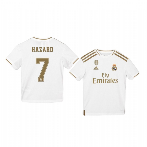 Youth Eden Hazard Real Madrid Home Jersey 19-20