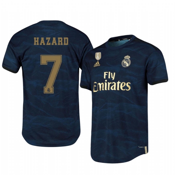 Real Madrid Eden Hazard Away Short Sleeve Jersey 19-20