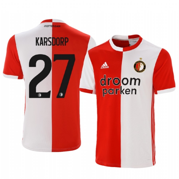 Men's Rick Karsdorp Feyenoord 19-20 Home Jersey