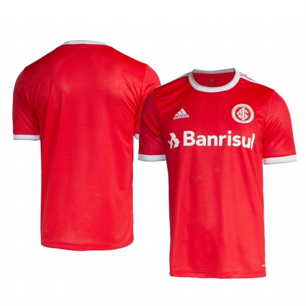 Internacional Men's Red Home Short Sleeve Jersey 19-20