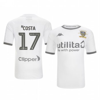 Youth Leeds United Helder Costa White Home Short Sleeve Jersey 19-20