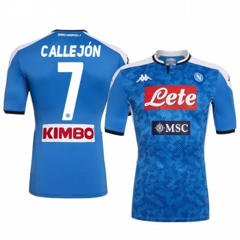 SSC Napoli José Callejón 19-20 Home Men's Short Sleeve Jersey