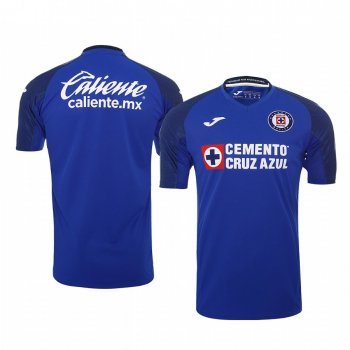 Cruz Azul 19-20 Home Men's Royal Official Short Sleeve Jersey