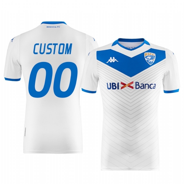 Custom Brescia Calcio 19-20 Away Short Sleeve Jersey