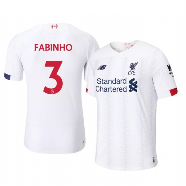 Fabinho Liverpool Away Men's Short Sleeve Jersey 19-20