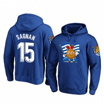 Modibo Sagnan Real Sociedad Royal Team Logo Pullover Hoodie